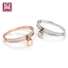 Middle opening fashion 2016 new things stainless steel bracelet