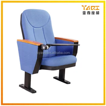 Competitive Low Price Medium Back Lecture Hall Chair With Desk