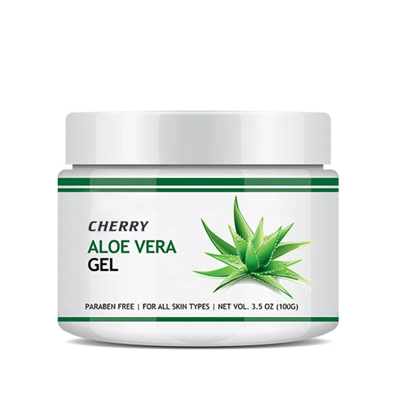 Skin care products private label moisturizing anti-acne aloe vera gel for f...