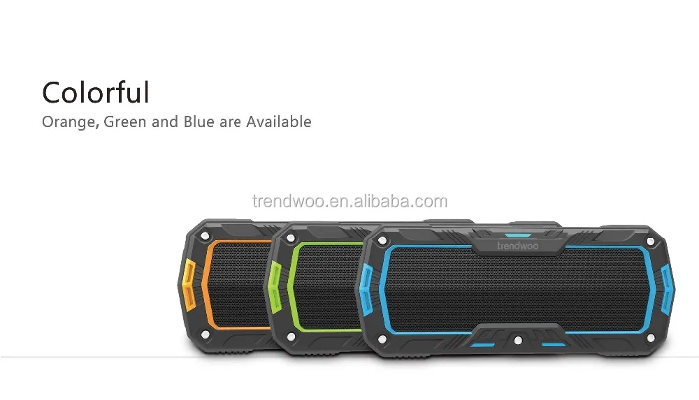 Trendwoo Krakenl Bluetooth Speaker Ip65 Rugged Waterproof Wireless