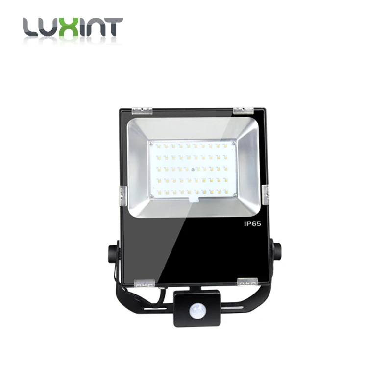 TGS Series 10W to 100w floodlights with PIR Sensor High Quality Brand Driver and Brand Light Source led floodlight 30W