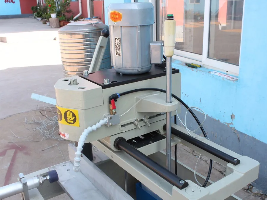 Upvc Window Door Lock Mounting Hole Drilling Milling Machine For Window