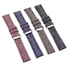 EACHE Special Wool Leather Watch Band18mm 20mm 22mm Stock Special Design Wool /Herringbone Design Leather Watch Strap