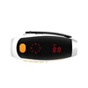 Professional outdoor weather system dynamo led flashlight hand crank powered torch monitoring