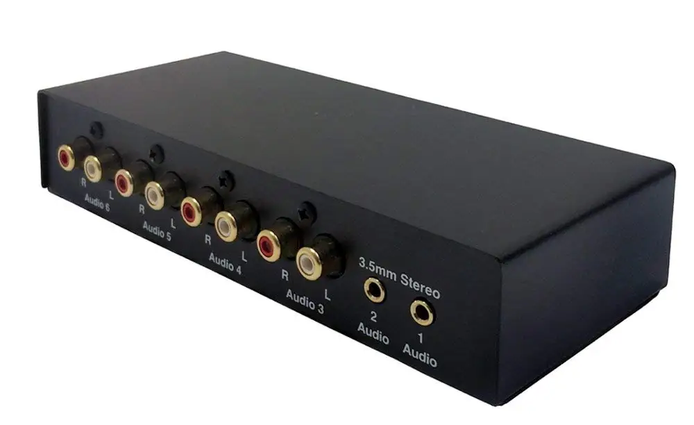 Стерео звуковой. 2-Way stereo Audio Splitter. Audio Switcher Selector. Audio Switcher RCA Phono Gold aspho1metpro Switch 2 stereo device Black. Eela Audio d3.