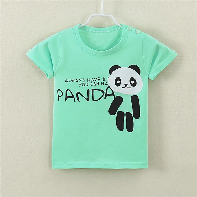 Wholesale Cheap Kids T Shirts Summer Cartoon Short Sleeved Children T