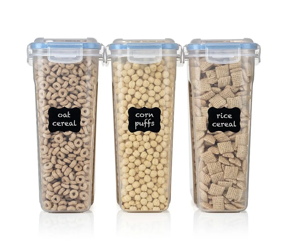 4 Pieces 175 Oz Extra Large Food Storage Containers Best Airtight Kitchen & Pantry Bulk Food