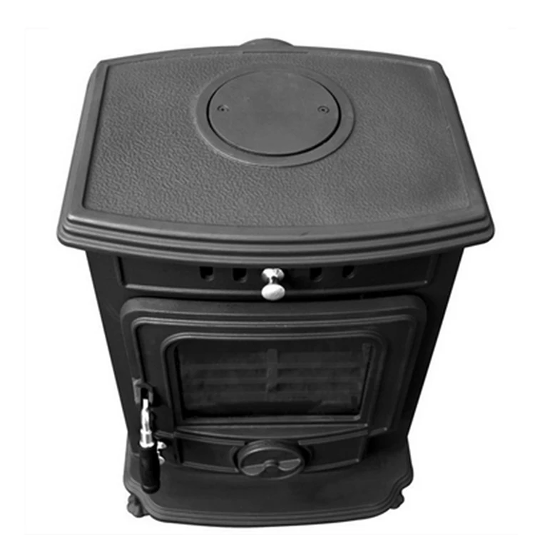 The Smallest Cast Iron Matt Paint Black Wood Burning Stove With Water Heater Built In Buy