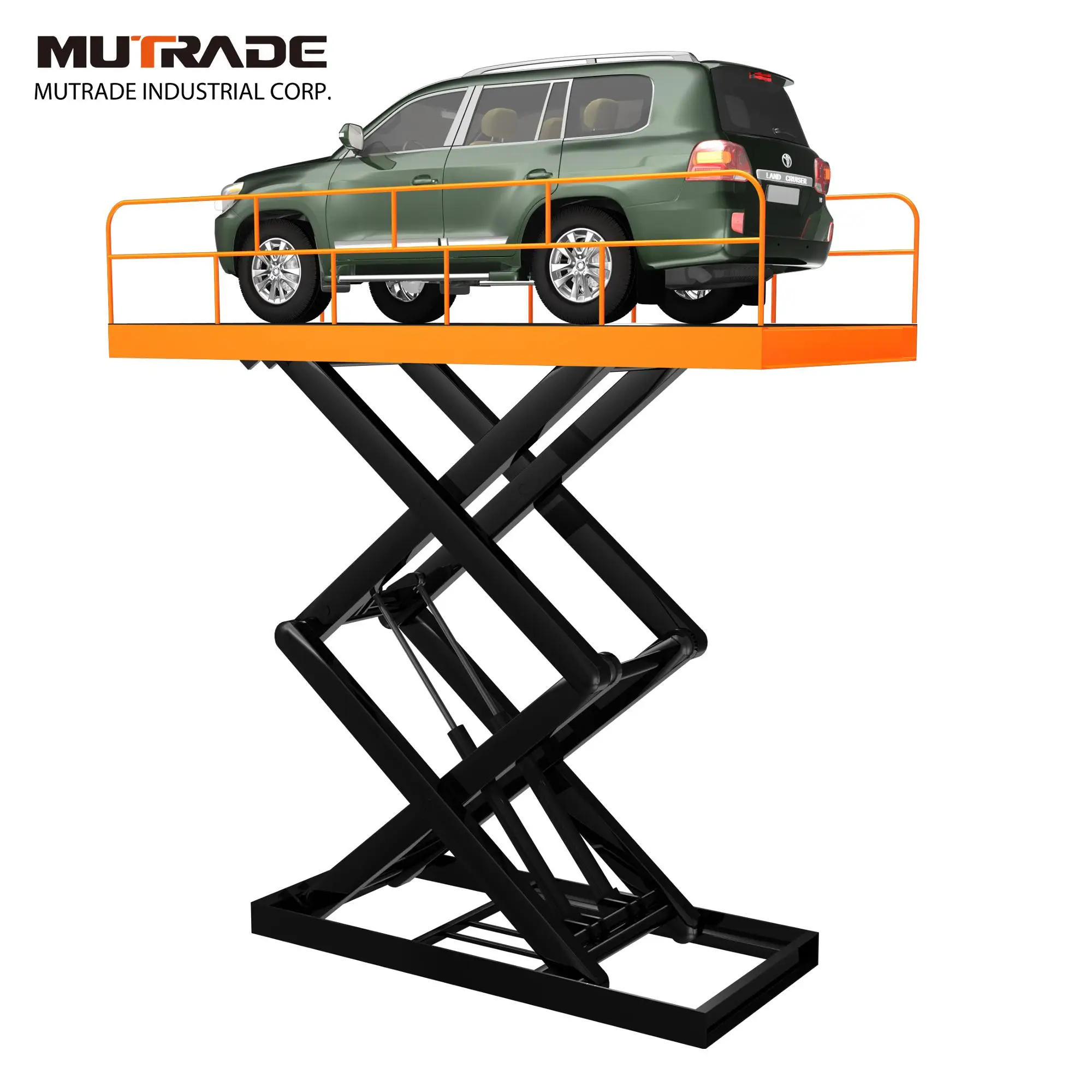 Four Post / Scissor Vehicle Cargo Car Vertical Conveyor Lift Elevator