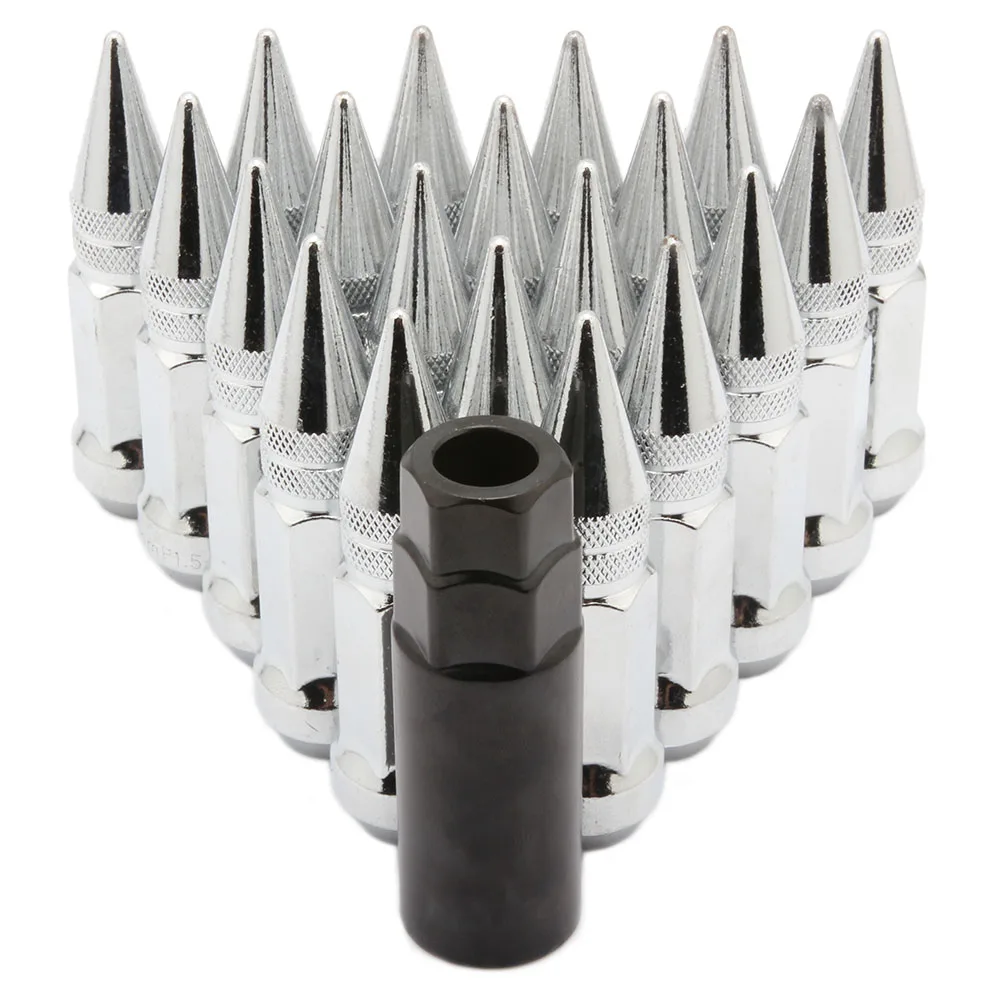 New Car Accessories Steel Wheel Lug Nut Indicator With Spikes Extended