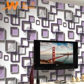 2017 New Wholesale Wall Art Decor Interior Vinyl 3d Designs Room
