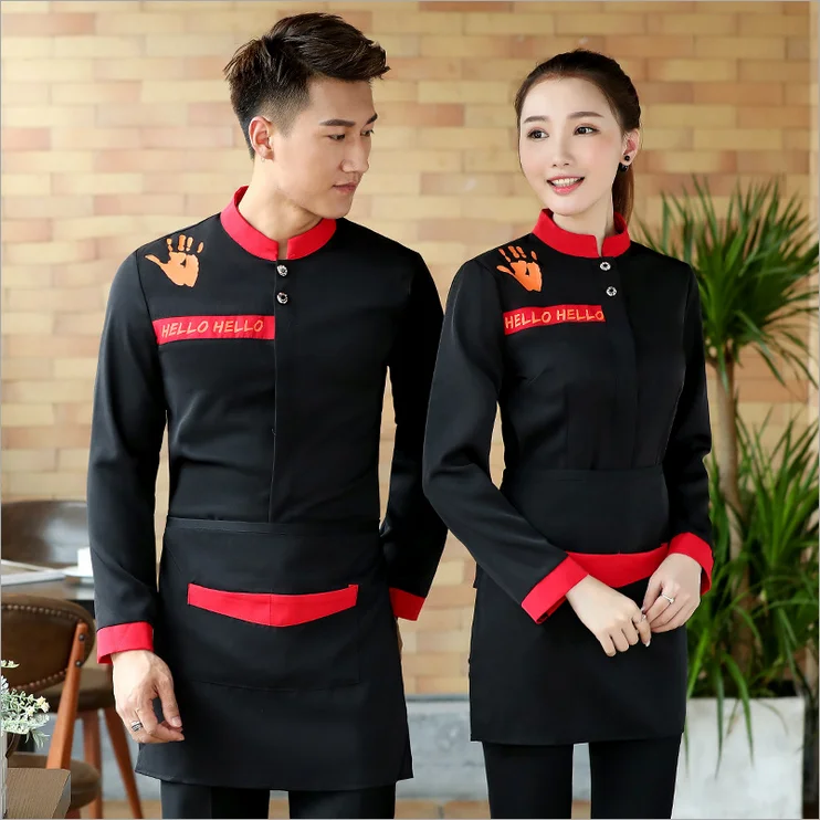Fine Dining Server Waiter Catering Banquet Staff Uniforms Dresses