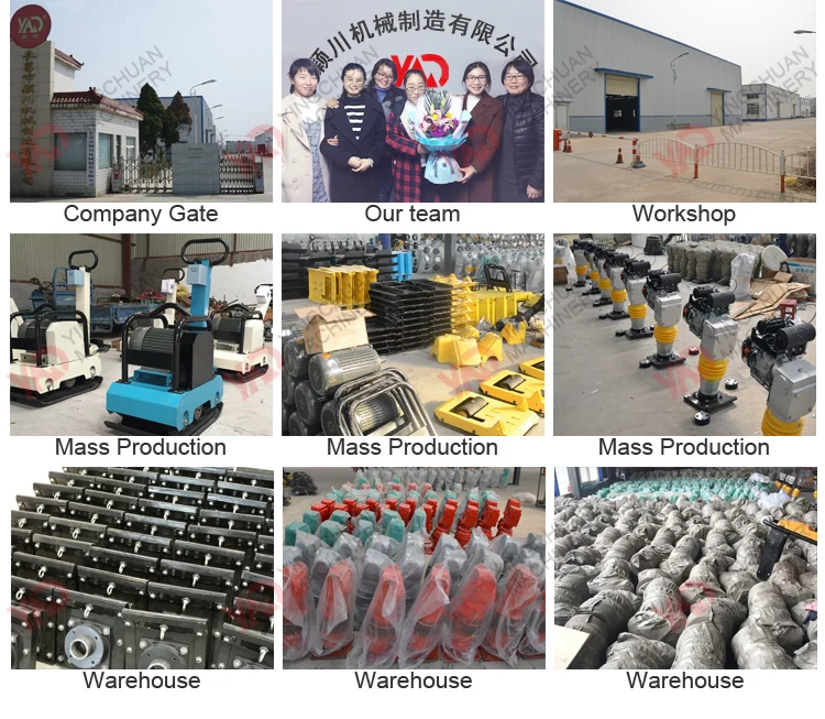 Road Construction Equipment Soil Tamper Hand Compactor Tool