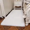 Modern microfiber polyester shaggy heat transfer area rug