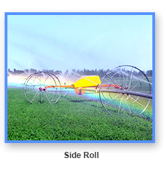 lateral move irrigation system
