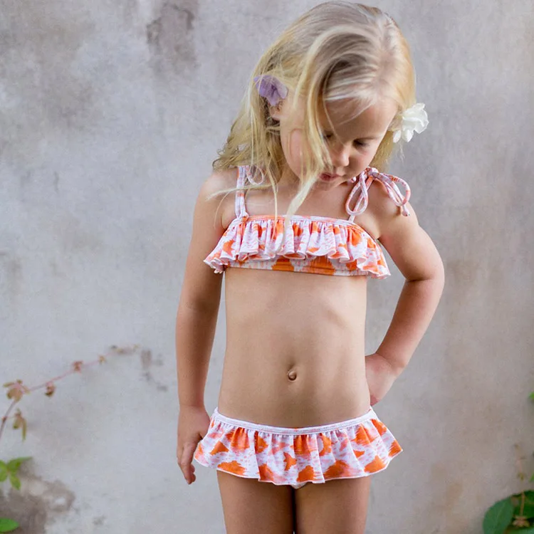 cute ruffle bathing suits