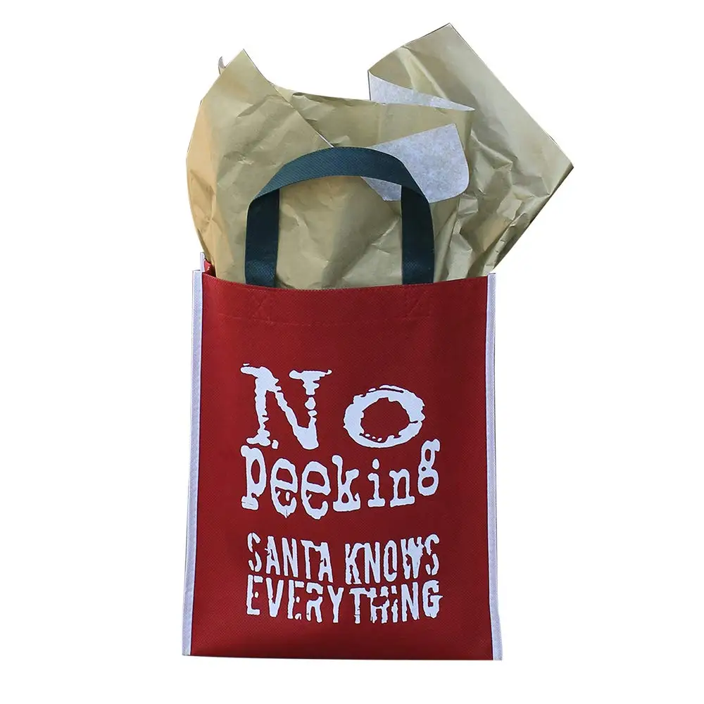 reusable grocery bags christmas