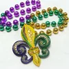 Mardi Gras Beads Hot Sale Mardi Gras Necklace Plastic MOT Beads