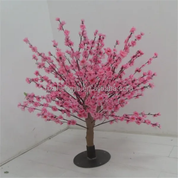 Yc10 Decorative Artificial Cherry Blossom Bonsai Tree,Silk Flower