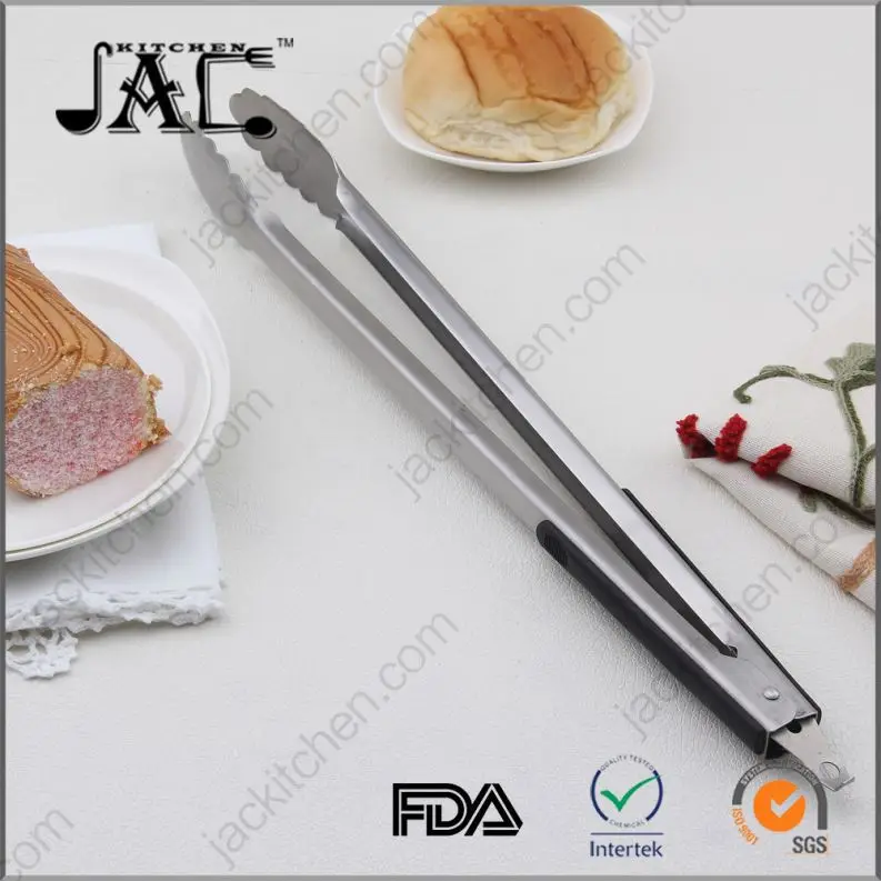 Nontoxic Stainless Steel Pp Mini Food Tongs Clip
