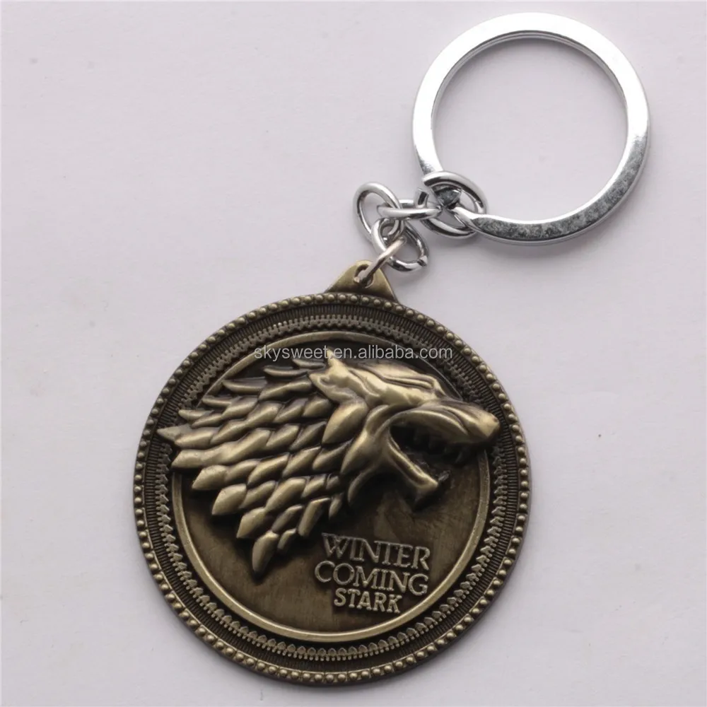 Game Of Thrones Keychain The Tv Game Of Thrones Winterfell Stark With The Wolf Totem Keyrings Swtmd1467 Buy Game Of Thrones Keychain Winterfell Stark The Wolf Totem Product On Alibaba Com