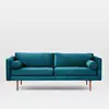 New Design Blue Fabric Sectional Sofa for Living Room Furniture