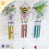 Spring garden metal dragonfly bee hummingbird wind chime