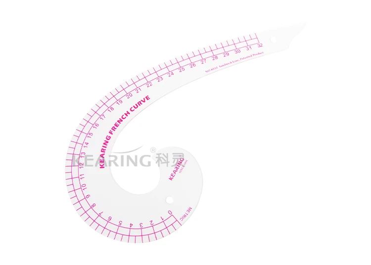 Sandwhich Line Ruler Kearing Brand Sandwich Line Printing 32cm Plastic Fashion Design ...