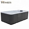 Winer WN4000 salt water swimming spa water pool acrylic spa 12HP river jet swimspa swimming pool