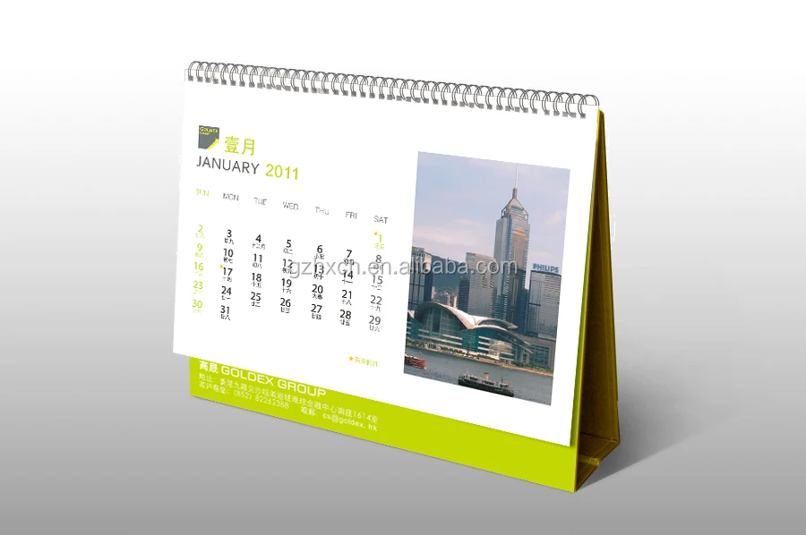 Standard Size Promotion Use Standing Desk Calendar Buy Distinct Desk 