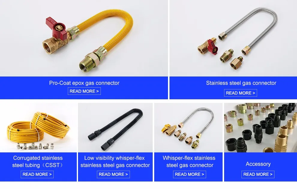 Shanghai Laineng Industries Co., Ltd. stainless steel gas connector