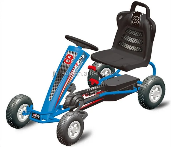 Pneumatic Wheels Kids Ride On Car Foot Pedal Car Go Kart512 Years Old