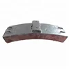 Train brake shoe system with brake shoe lining