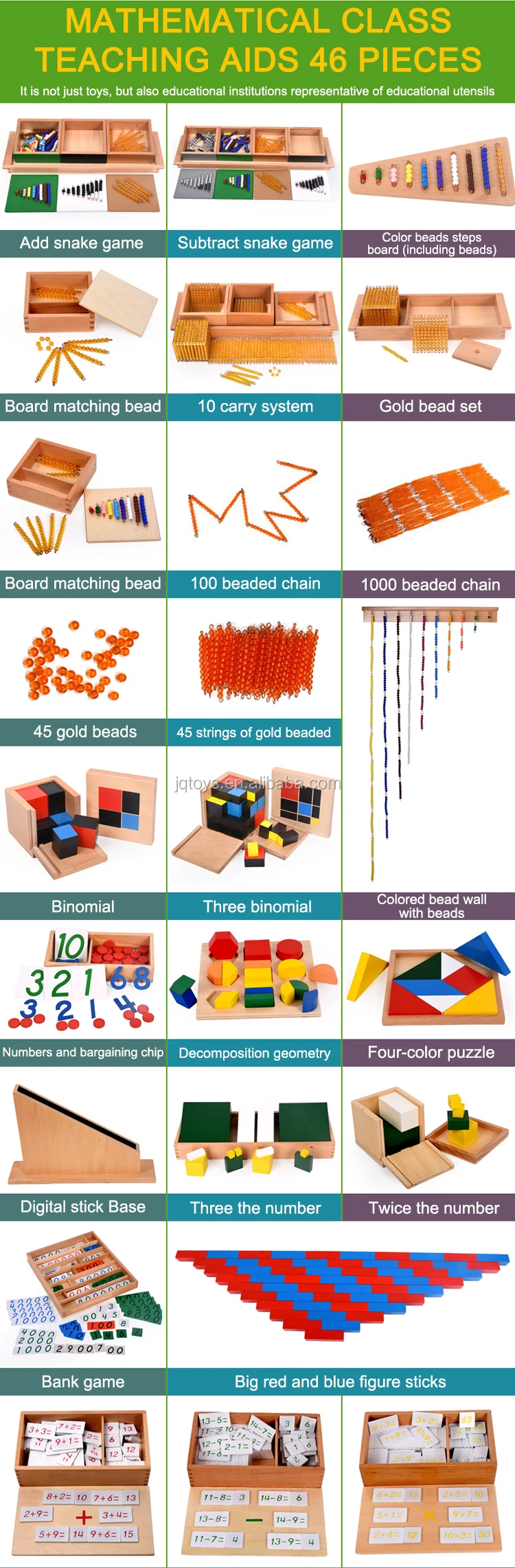 Kids Montessori Educational Toys Preschool Furniture Kindergarten Toys