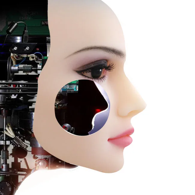 Real AI sexo Robot muestra emoción con expresión Facial realista de silicona muñeca del sexo muñeca gratis chat