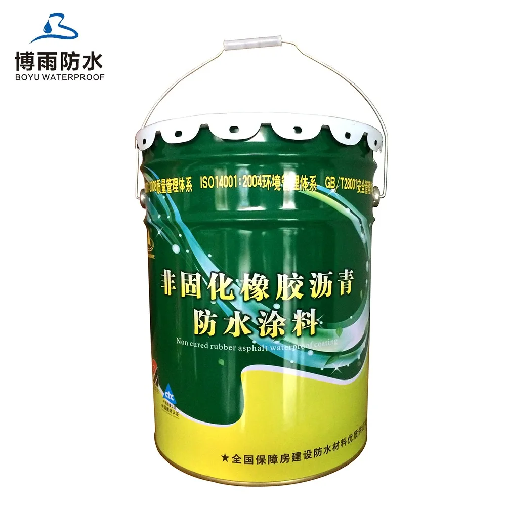 Non Cured Rubber Asphalt Waterproof Mortar Coating Materials Buy