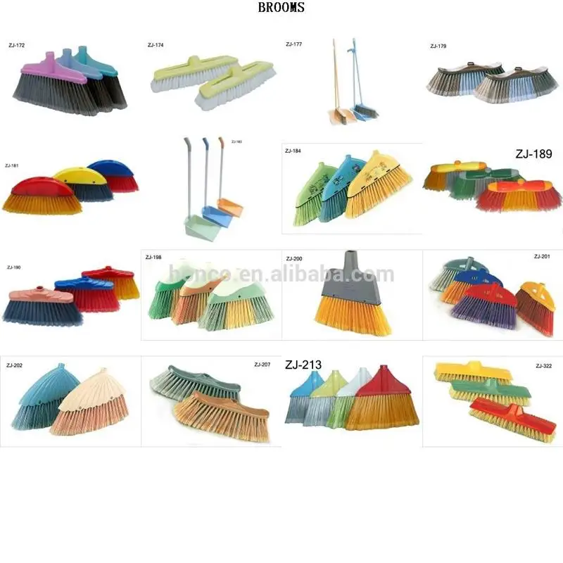 Brand New Plastic Broom India With Plastic Bristle With High Quality