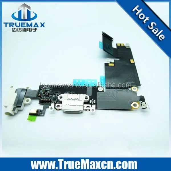 High-quality USB Charging Port Flex+Audio Flex Cable for iPhone 6 Plus