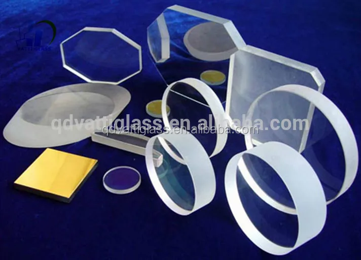 Jgs1 Circular Transparent Uv Quartz Glass Plate /optical Heat Resistant