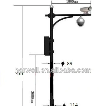 Harwell Tiang Kamera Cctv Sinyal Lalu Lintas Tiang Buy 