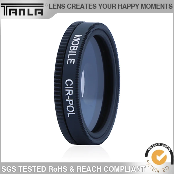 CPL filter for Mobile phone with High Grade Optical Glass