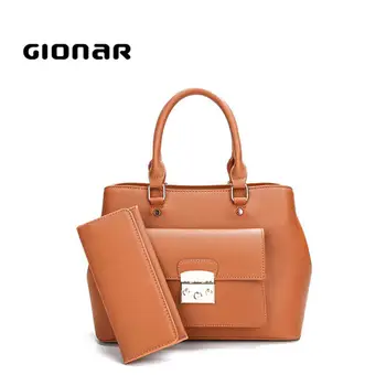 Custom Saffiano Two Pieces Set Purse Large Leather Handbags Por Custom Saffiano Two Pieces Set Purse Large Leather Handbags Por Tote Bags