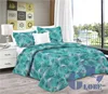 polyester twill weave fabric bed cover set