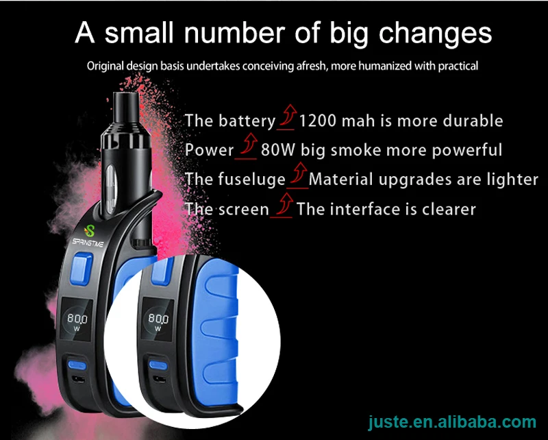 Gyre vape mod India 80W Anchor vapes e cigarette mod vape mechanical manufacturer