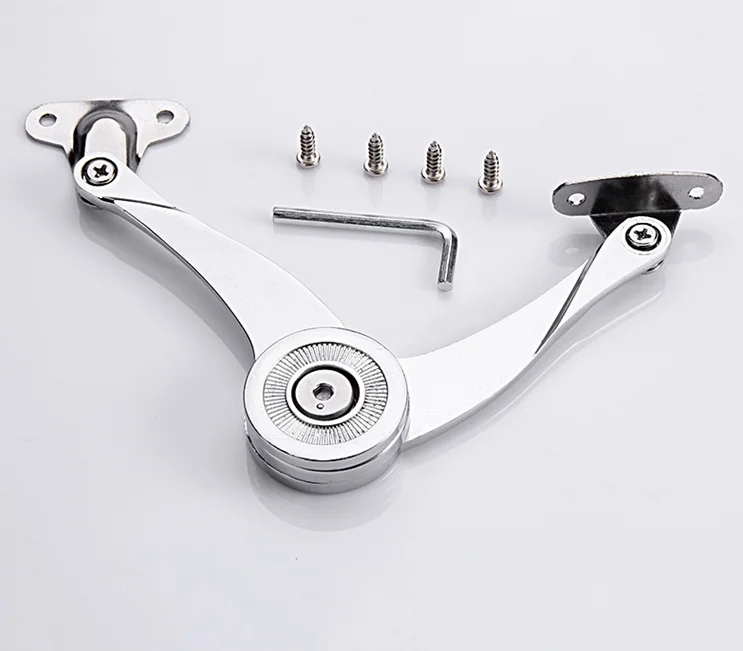 Zinc Alloy Soft Close Cabinet Lid Support Hinge Free Stop Ferrari