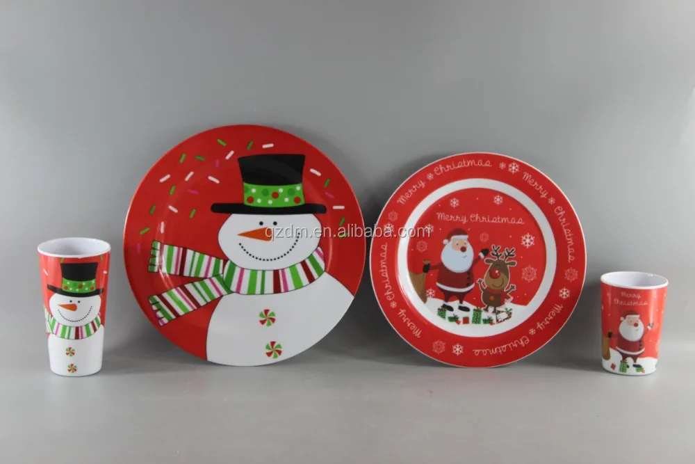 Blank White Melamine Dinner Set A1 Or A5