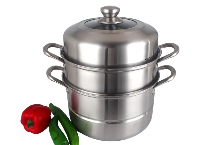 China Professional Stainless Steel Cookware Oyster Steamer Pot