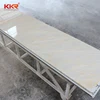 Waterproof translucent resin imitation marble stone panel man-made stone sheets