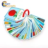 Paper material custom memory game cards with color box