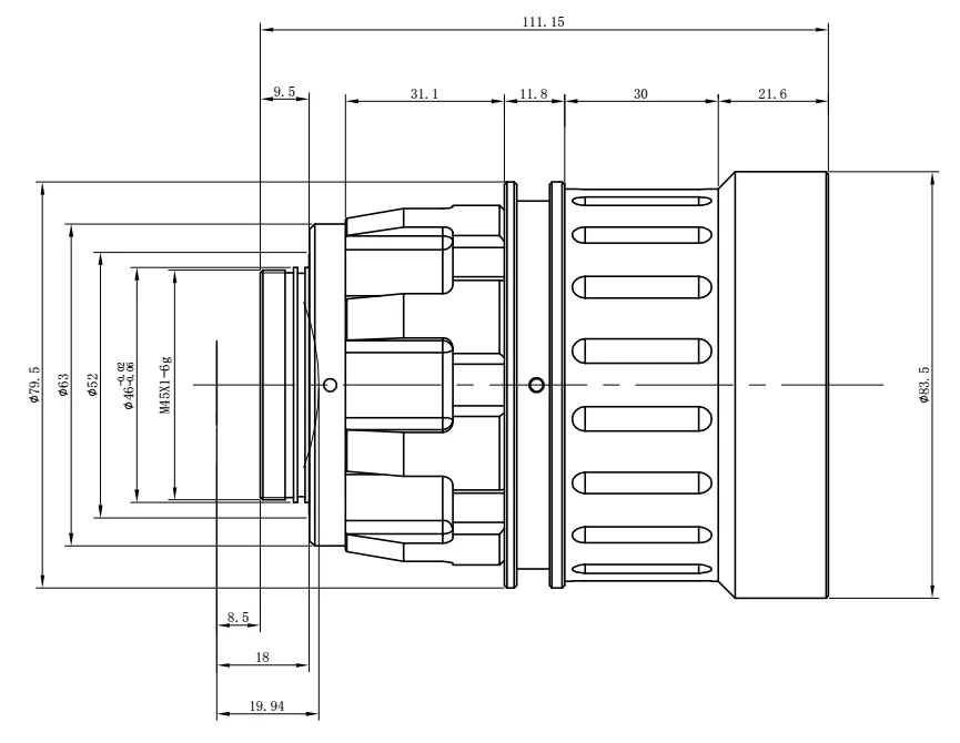 Wavelength 812um 100mm Focal Length Ir Lens For Infrared Camera Buy